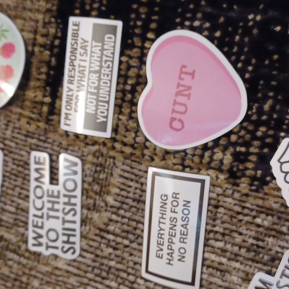 $4 Add-on New Colorful "Rude" Stickers - Set Of 30 - Picture 7 of 9